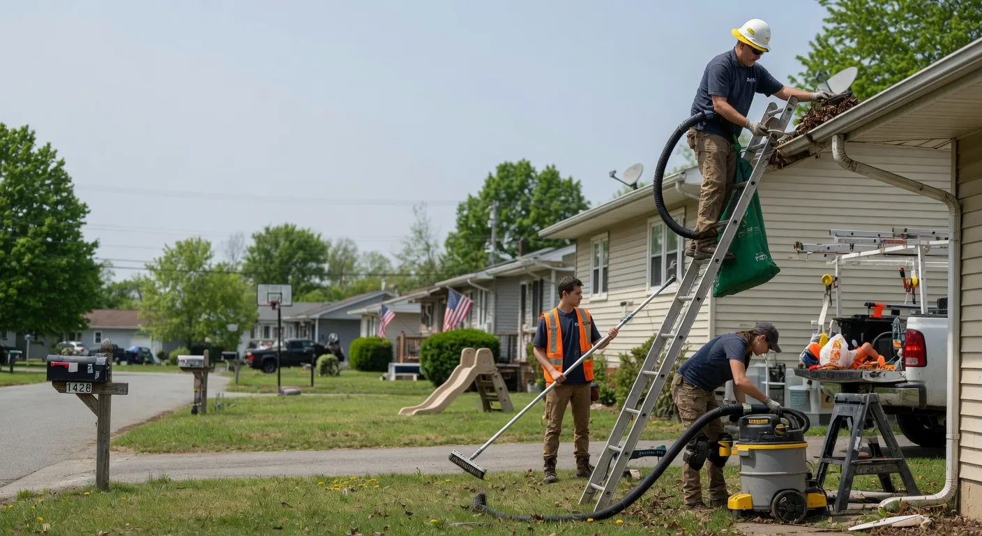 Gutter Installation in Oakpark, VA near me